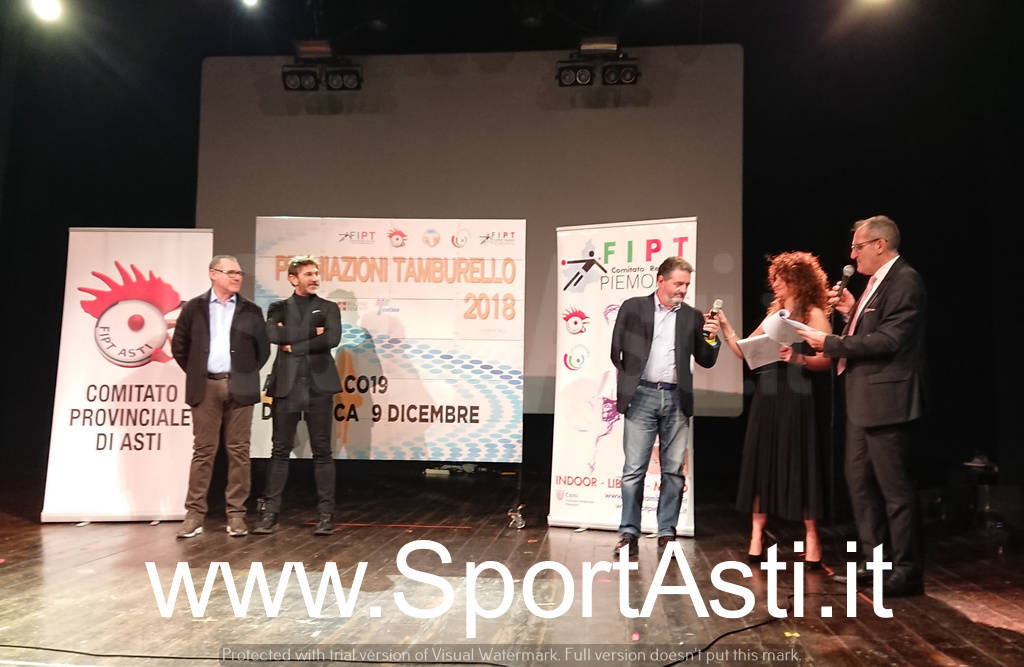 Premiazione Attività Tamburellistica 2018 Asti