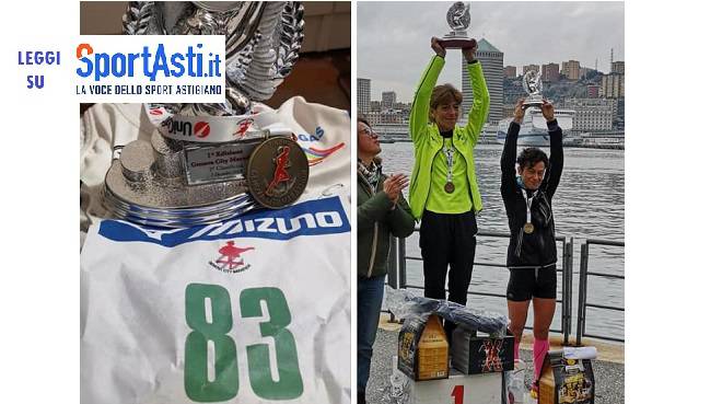 Stefania Simonelli protagonista alla Maratona di Genova: i risultati degli astigiani