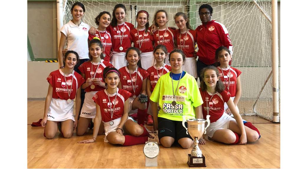 Hockey Indoor Femminile: l’under 14 della Moncalvese sfiora il titolo italiano