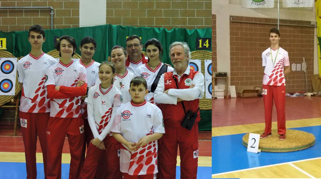 Ai Campionati Regionali Indoor di tiro con l’arco medaglia d’argento di categoria per Carlo Rapalino dell’Astarco