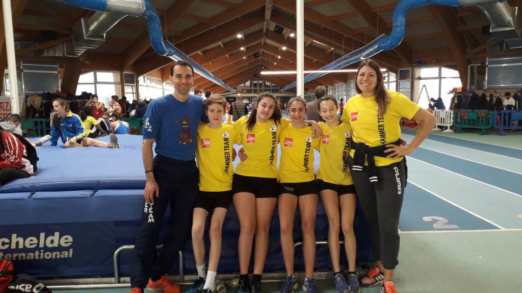 Campionati regionali indoor Cadetti in Valle d’Aosta: ottime le prove dell’Hammer Team