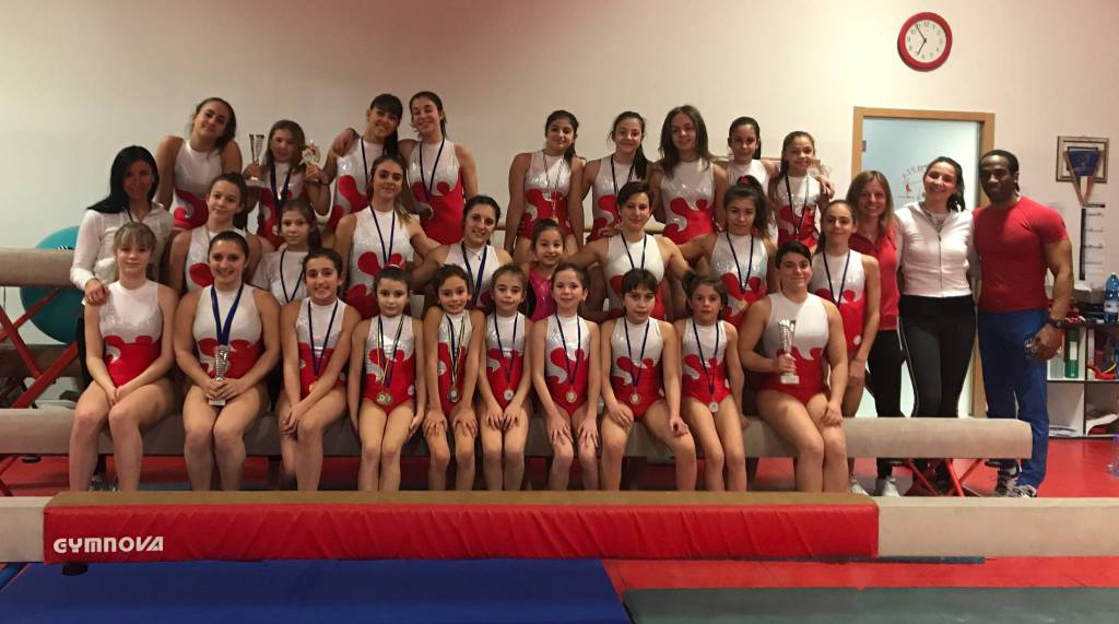 Ottimi risultati per l’Olimpia Asti ai Campionati Regionali PGS di ginnastica artistica femminile