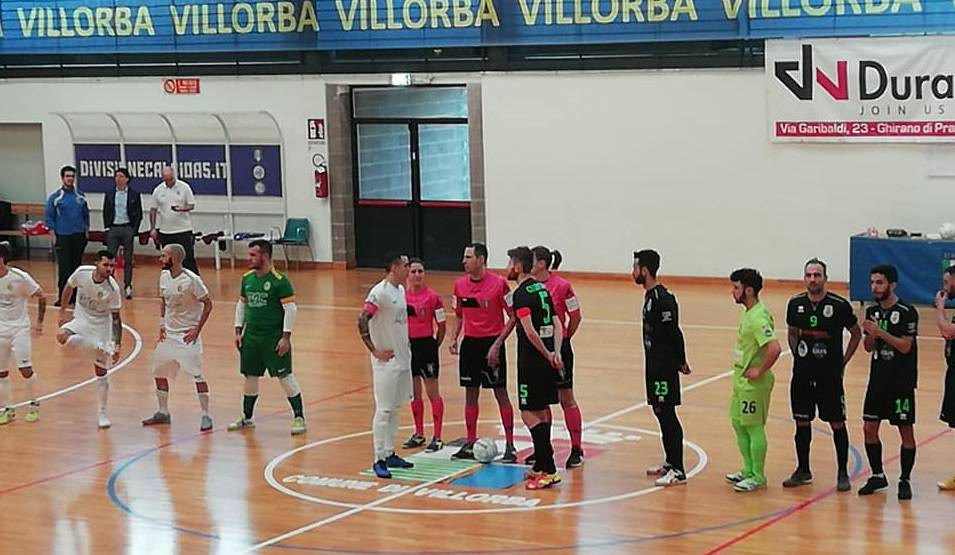 Il Città di Asti cade sul parquet del Futsal Villorba ma resta al secondo posto
