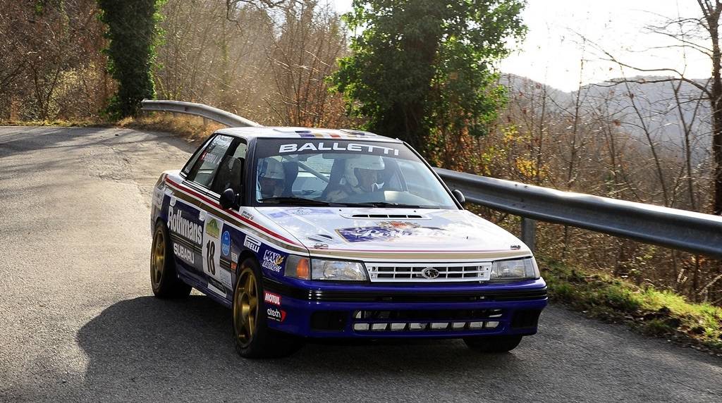 La Balletti Motorsport al Valli Vesimesi Historic Rally con la Subaru