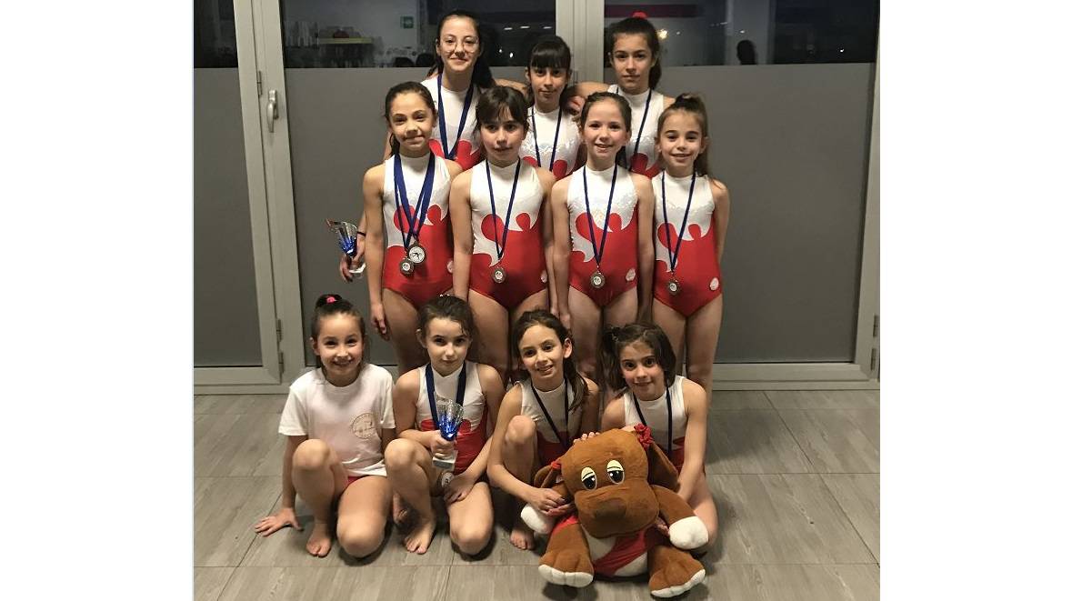 Bene l’Olimpia Asti alla seconda prova del campionato regionale PGS di ginnastica artistica femminile