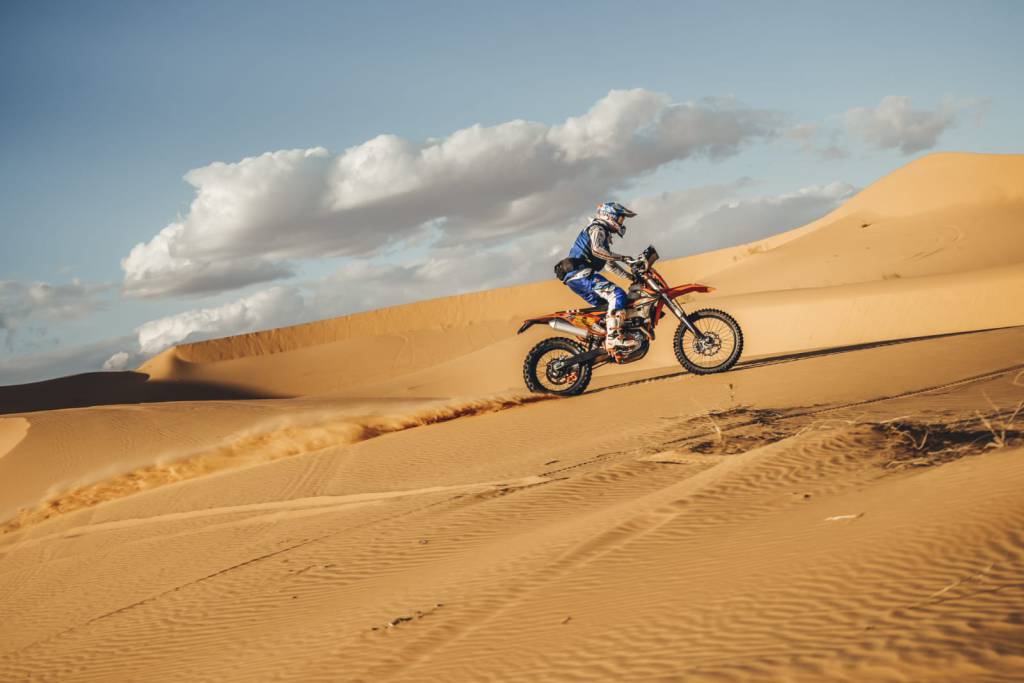 Ugo Peila del Moto Club Alfieri nono assoluto al Tuareg Rallye in Algeria