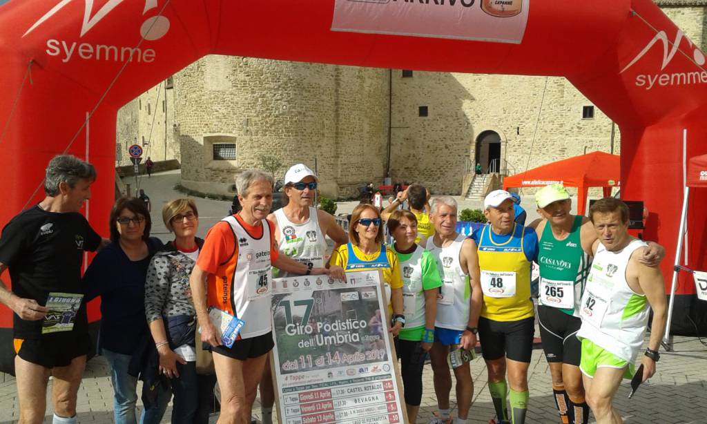 Gli Ambasciatori per lo sport della Città di Asti presenti al Giro dell’Umbria