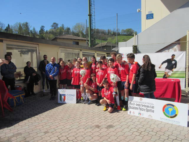La Scuola Media di San Damiano si conferma campione provinciale di Calcio a 5