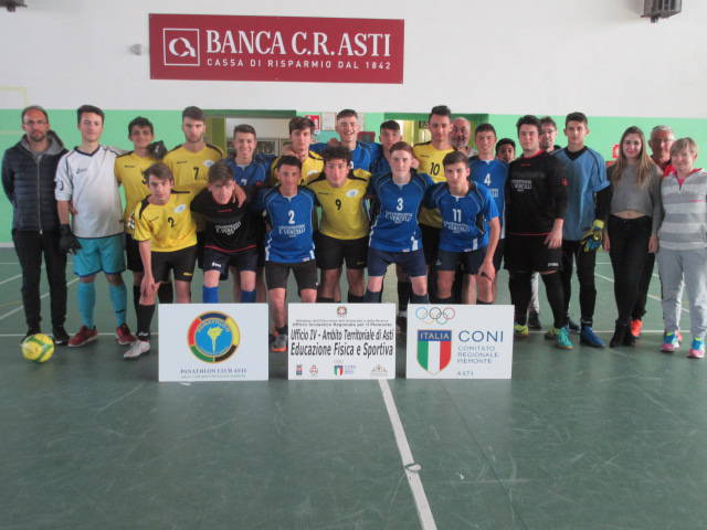 L’Artom e il Vercelli vincono i provinciali dei Campionati Studenteschi di calcio a 5