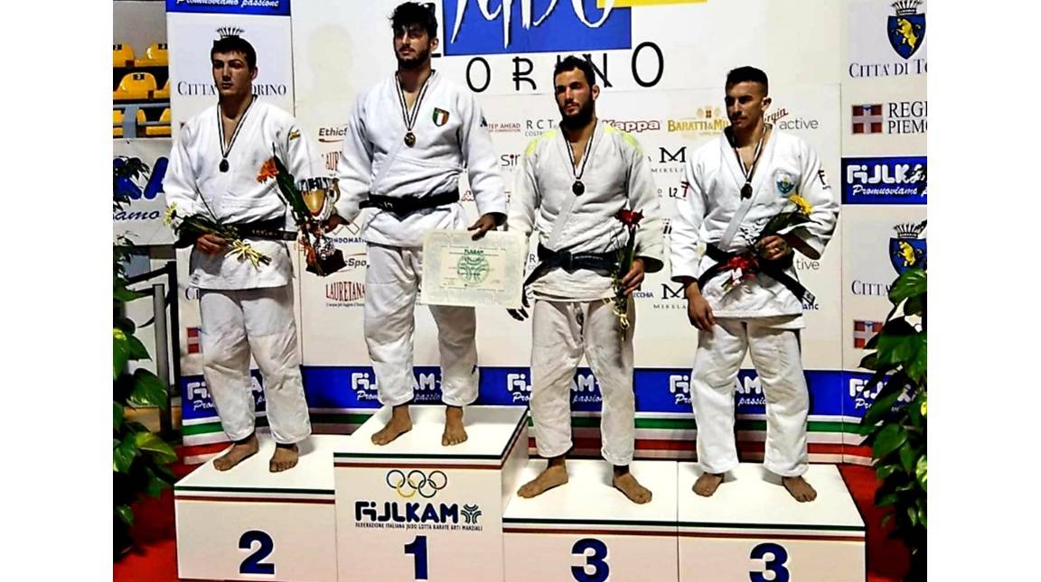 Ai Campionati Italiani di Judo medaglia d’argento per Gianluca Iudicelli
