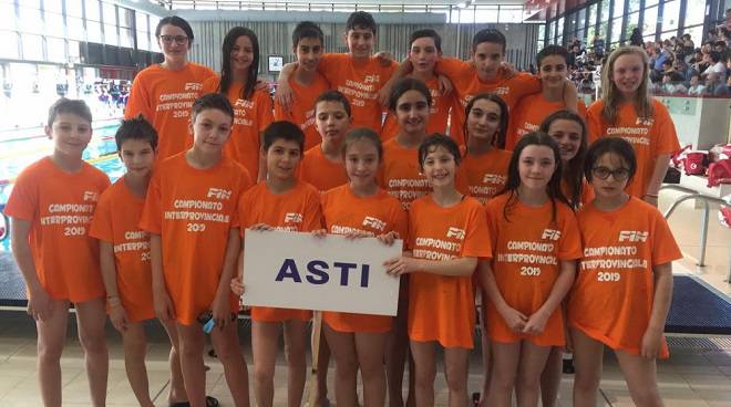 Asti, bel pomeriggio di nuoto giovanile piemontese con il Campionato interprovinciale
