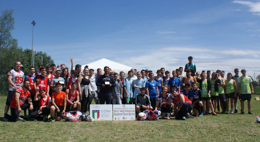 Alfieri Asti e il Flag Football nelle scuole 2019