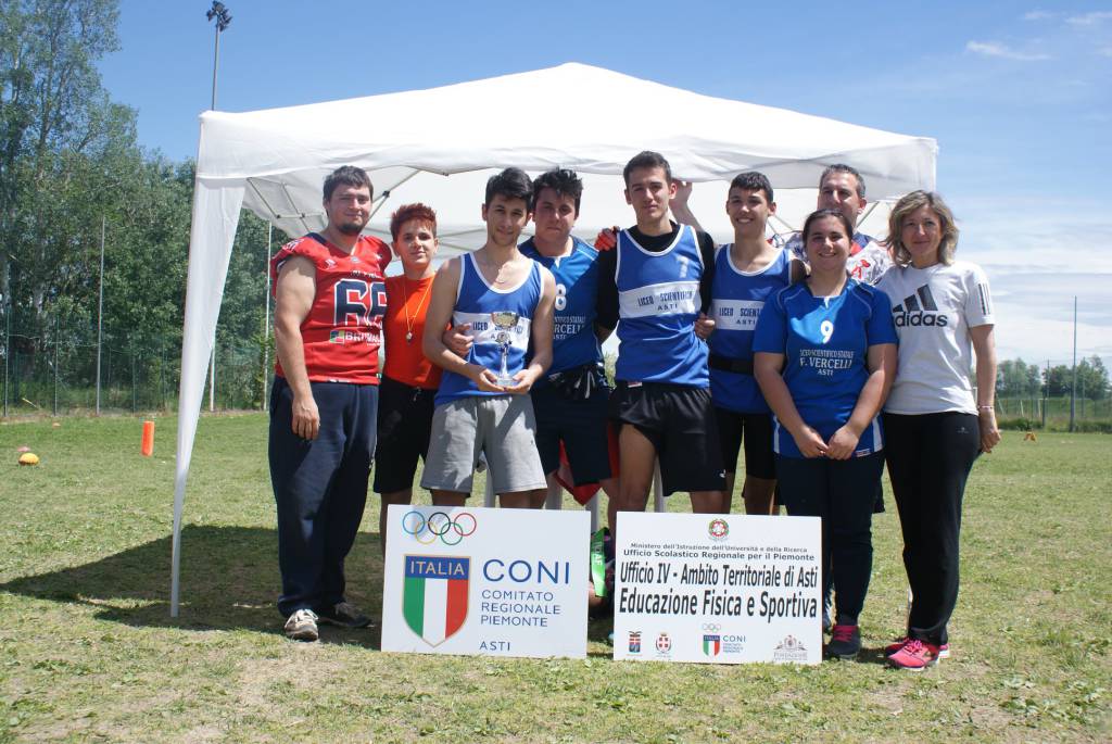 Alfieri Asti e il Flag Football nelle scuole 2019