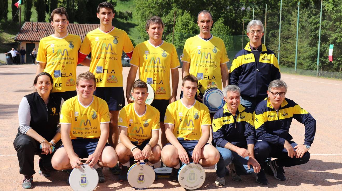 In serie A maschile il Chiusano ospita la seconda della classe Cavaion