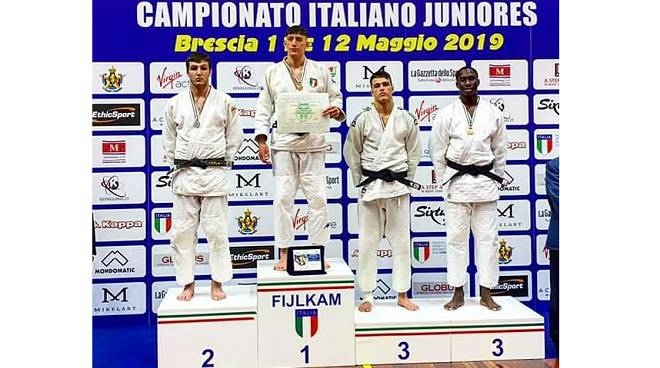 Splendida medaglia d’argento per Gianluca Iudicelli ai Campionati Italiani Juniores di judo
