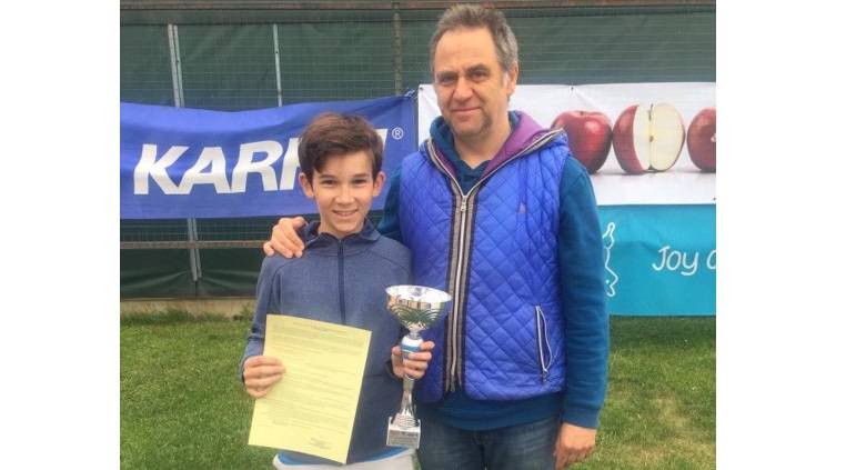 Leonardo Condó dell’AstiTennis vince il torneo under 12 di Cassine