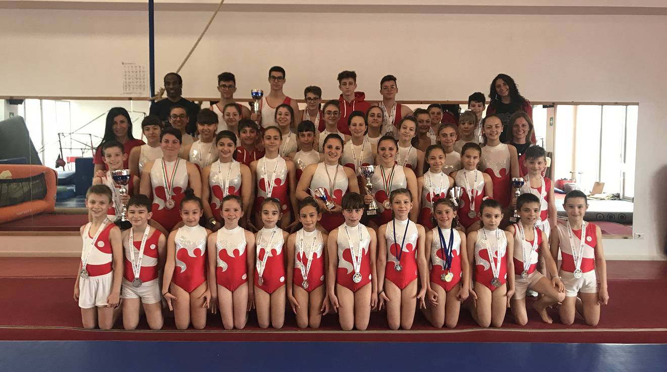 Periodo intenso per l’Olimpia Asti tra Campionati Nazionali PGS, Regionali di Ritmica e Saggi di Fine Anno