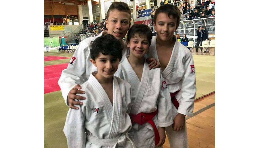 Nella tappa regionale del Trofeo Coni di Judo tutti sul podio gli atleti della Polisportiva Astigiana