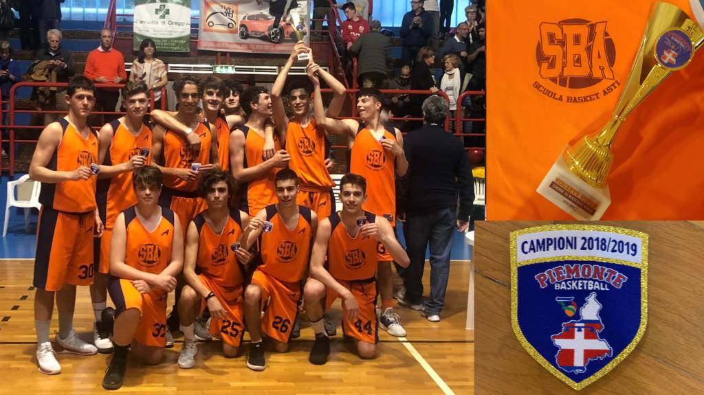 L’Under 16 Elite della Scuola Basket Asti vince il campionato regionale