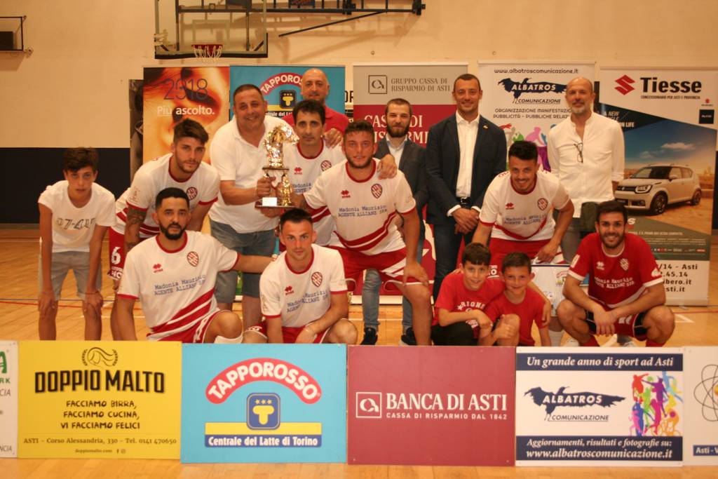 San Secondo si aggiudica il Torneo dei borghi di calcio a 5 di Asti
