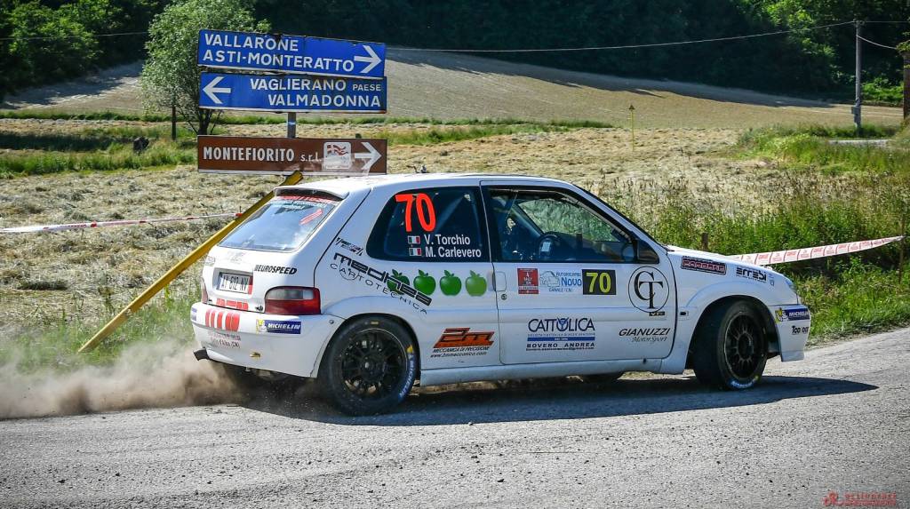 Vincenzo Torchio sfata la maledizione del “Rally Il Grappolo” e conquista la vittoria di classe