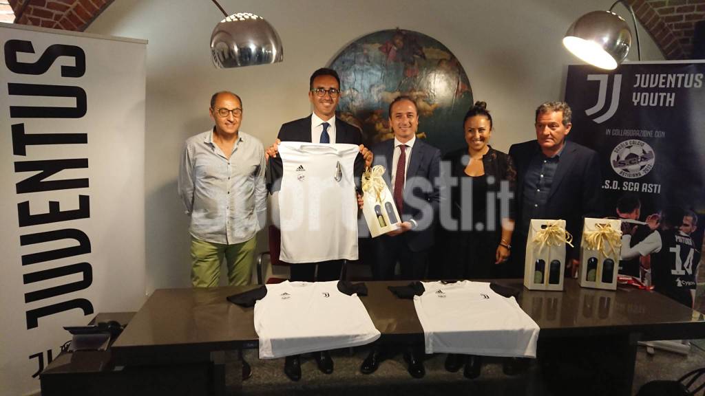 Prestigioso accordo per la Sca Asti con la Scuola Calcio Juventus Italia