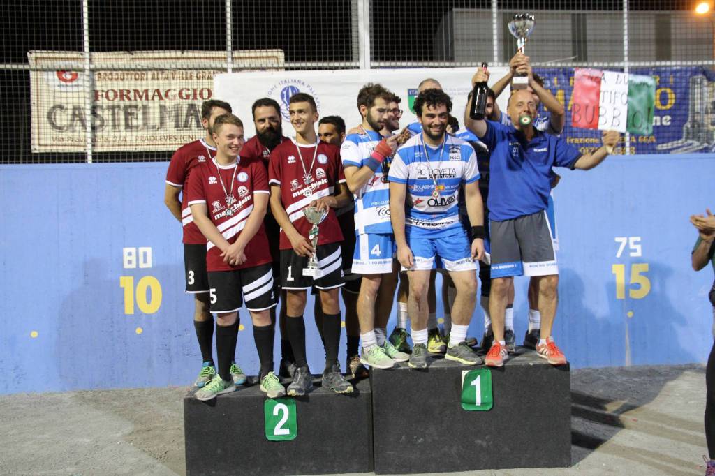 Pallapugno: il Bubbio vince la Coppa Italia di serie C1