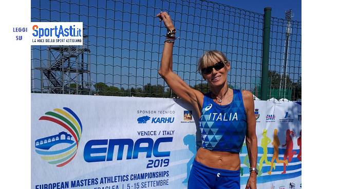 Doppio quarto posto agli Europei Master per Francesca Juri