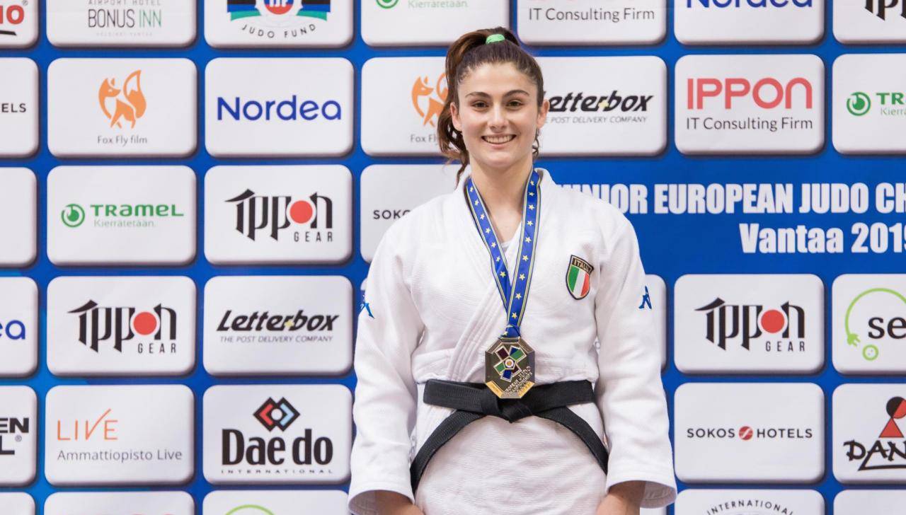 Judo: doppietta d’argento per Silvia Pellitteri al Campionato Europeo Juniores