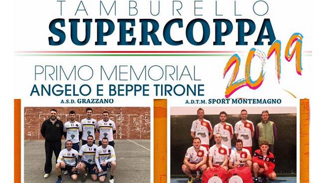 A Montechiaro d’Asti la Supercoppa di Tamburello a Muro tra Grazzano e Montemagno