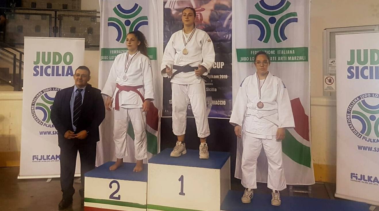 Alla Dynamic Cup di Catania ottimo terzo posto per Valentina Grandi del Judo Olimpic Asti