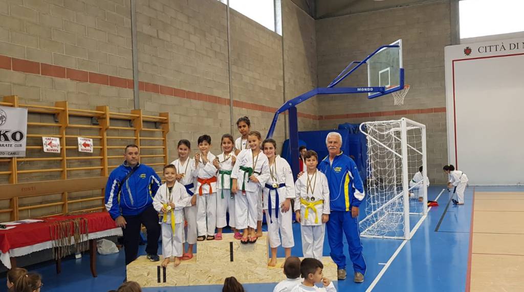 Ottimi risultati per il Dinamic Karate Asti al 1° Niko Open di Nizza Monferrato