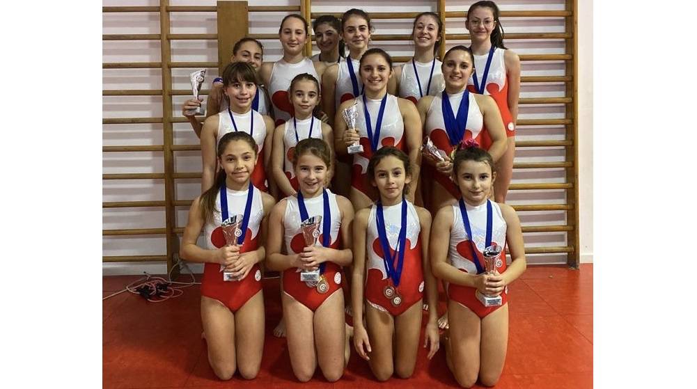 Ottimi risultati per l’Olimpia Asti nella prima prova del campionato regionale PGS di Ginnastica Artistica