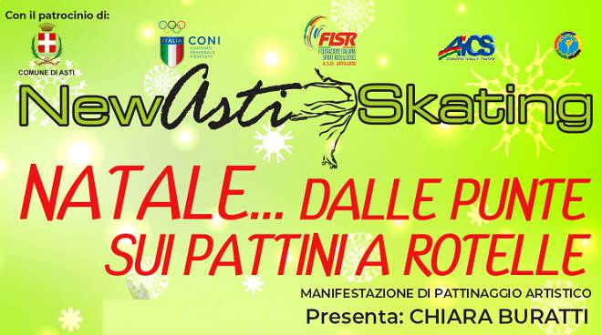 La New Asti Skating Banca di Asti pronta per lo spettacolo “Natale… dalle punte sui pattini a rotelle”