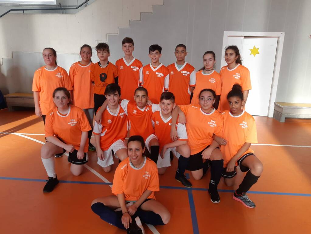 Campionati studenteschi di calcio a 5 per le scuole di I grado 2019/20 Asti