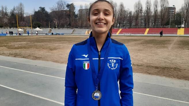Francesca Paolin d’argento ai Campionati Piemontesi di Lanci Invernali