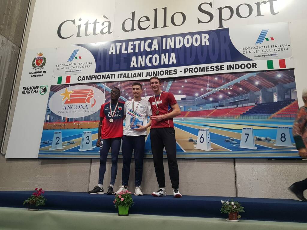 Joseph Twumasi d’argento sui 200 ai Campionati Italiani Indoor