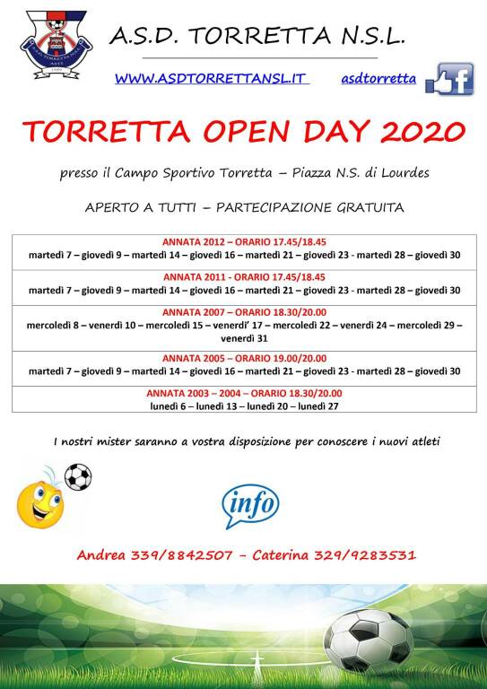open day e campus 2020 torretta