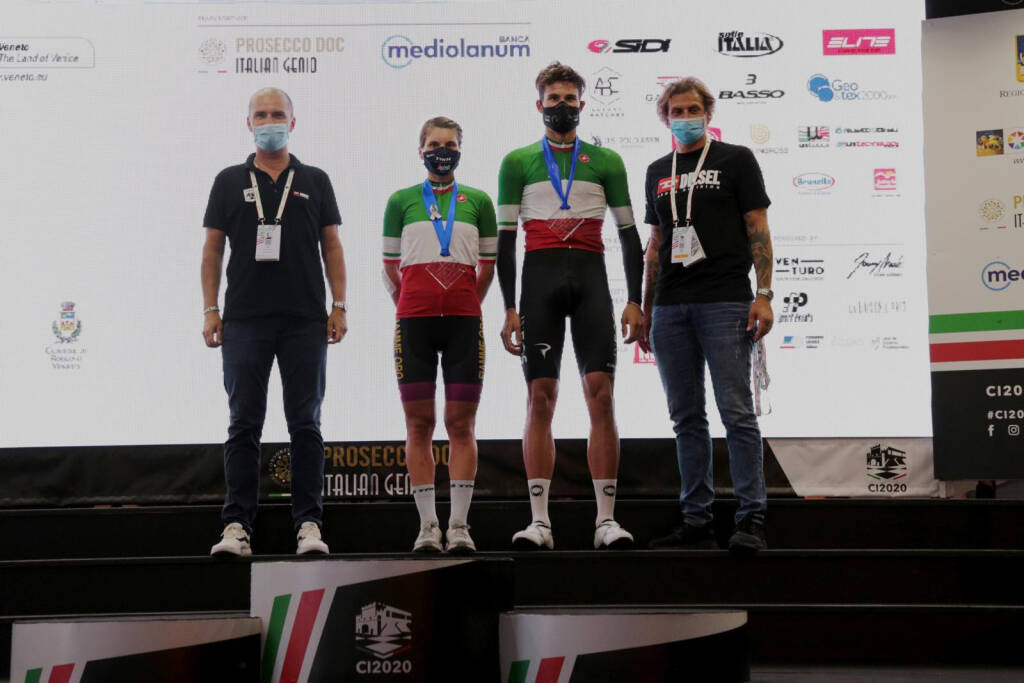 Matilde Vitillo 28a nella cronometro tricolore, Filippo Ganna e Elisa Longo Borghini i campioni italiani