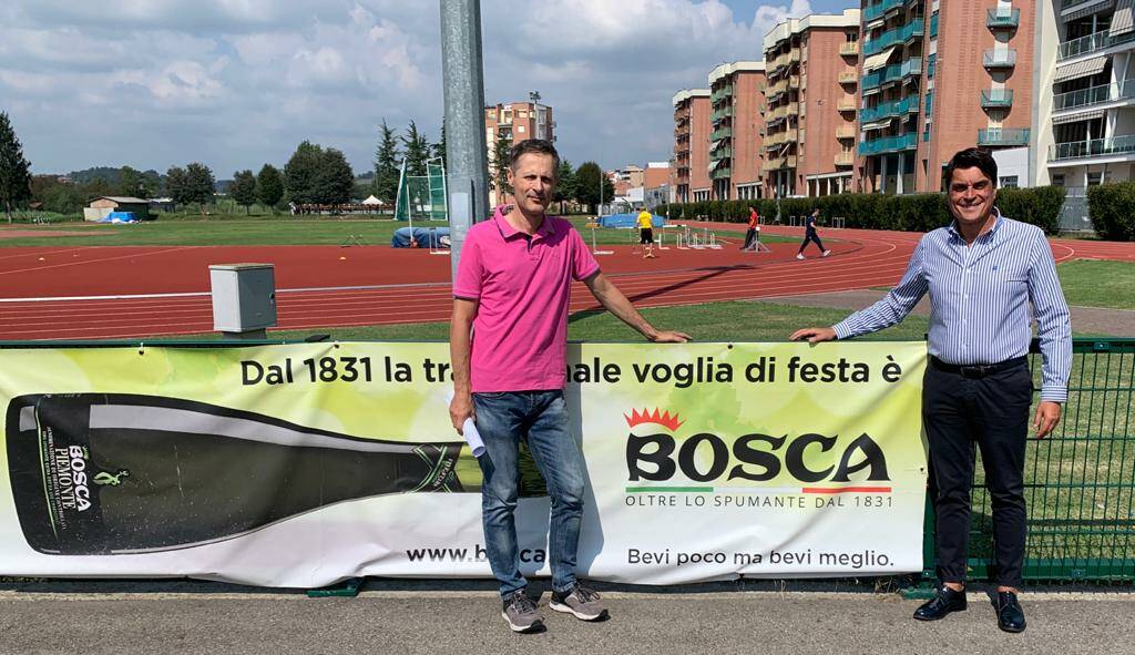 Asti, gli impianti sportivi di Via Gerbi tirati a lucido grazie a Bosca Spumanti pronti ad accogliere l’atletica master