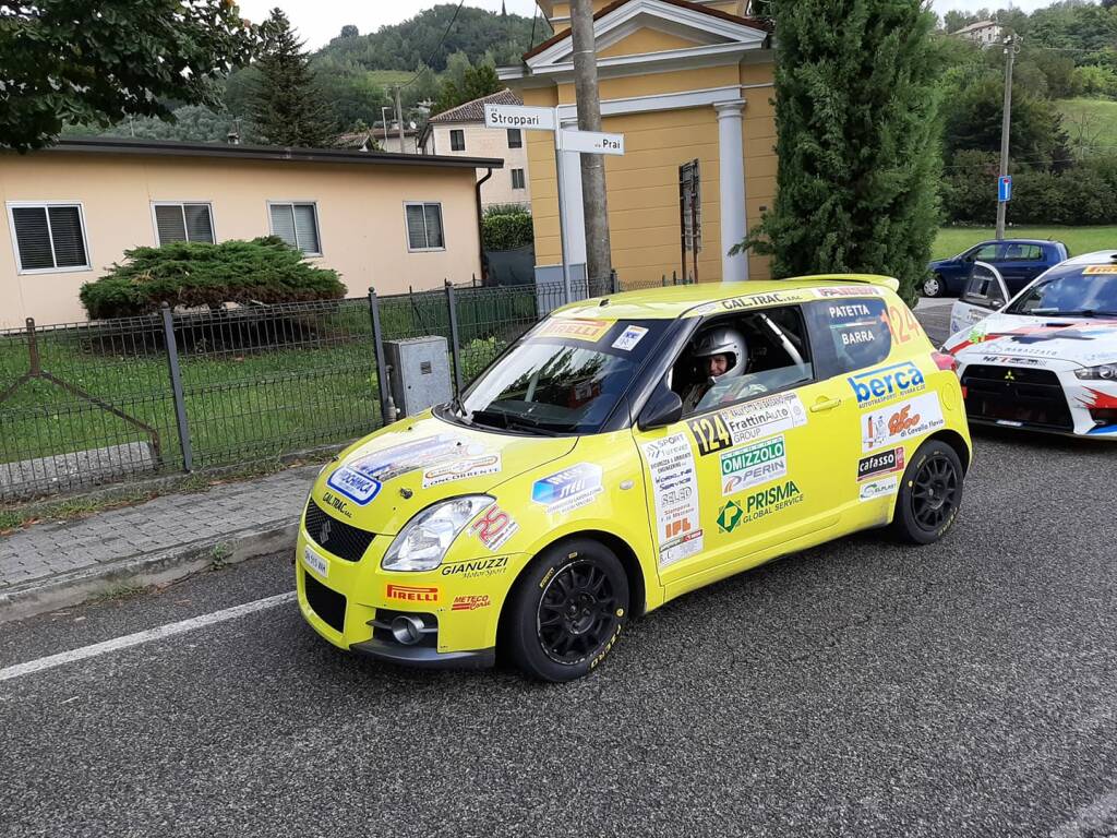 Rally di Bassano impegnativo per Sergio Patetta e Ismaele Barra della Sport Forever