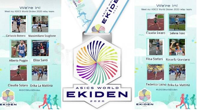 Tanto entusiasmo ed ottimi risultati per le staffette astigiane dell’Asics World Ekiden
