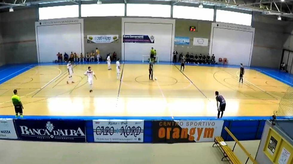 Serie B girone A Calcio a 5: il Futsal Fucsia Nizza sconfitto in casa dal Domus Bresso nel recupero della 5a giornata