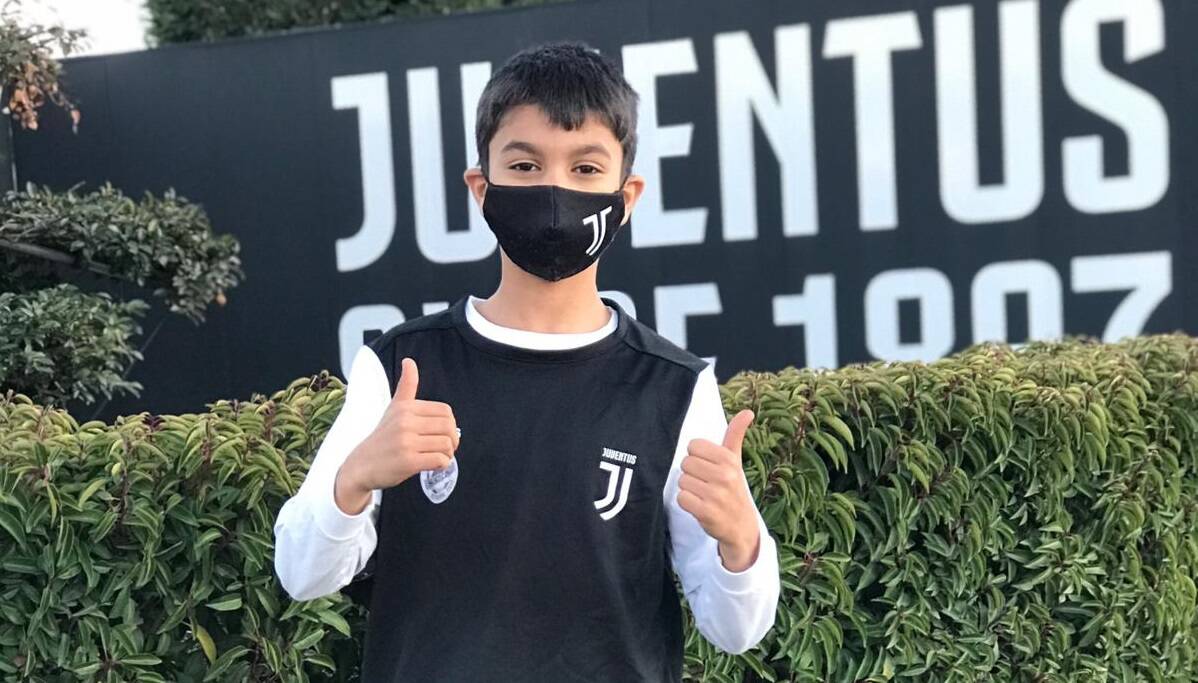 Allenamenti con la Juventus per il giovanissimo Fahd Bentalba della SCA Asti