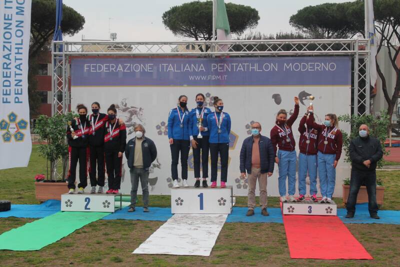 alice sotero podio campionati italiani pentathlon 2021 foto sito fipm