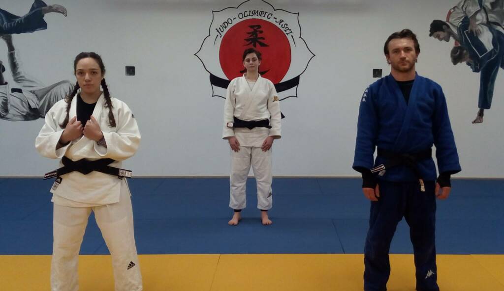 Tre nuove cinture nere 1° Dan per il Judo Olimpic Asti