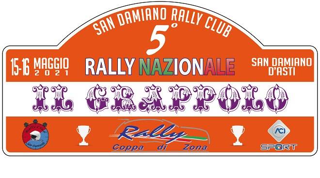 Semaforo verde per il 5° Rally Il Grappolo di San Damiano d’Asti