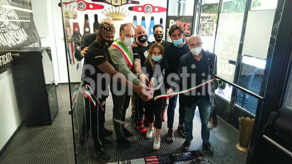 Asti, inaugurata la nuova sede della Skull Boxe Canavesana