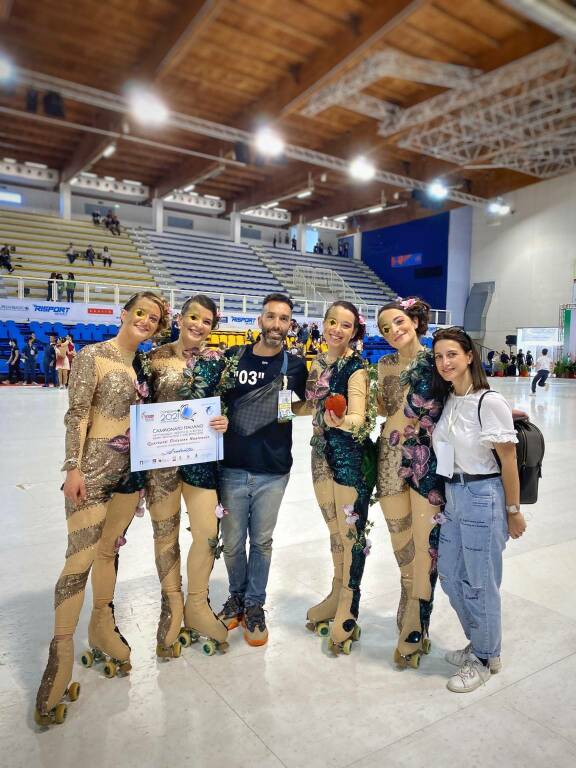La Skater di Castagnole Lanze per la prima volta ai Campionati Italiani Federali di Gruppi Spettacolo
