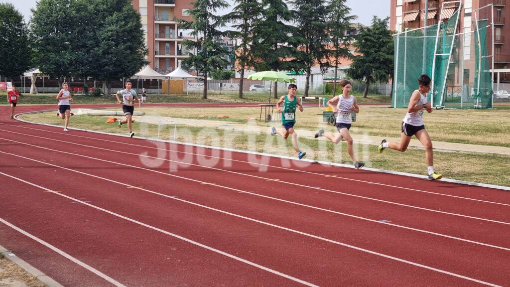 I giovani dell’atletica tornano in pista ad Asti con la seconda giornata dei Provinciali